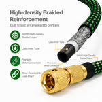 Traderight Expandable Garden Hose 10-pattern Nozzle Kink-free