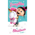 Minions Daughter Christmas Card Official Product