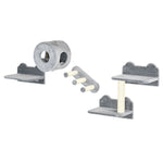 Cat Wall Furniture With Platforms, Steps, Perch, Cat House - Grey