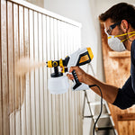 Electric Paint Sprayer With 4 Nozzles | One Size | White