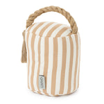 Livivo Weighted Door Stopper - Boho Chic Striped Design 1.5kg Sand-filled With Hemp Handle