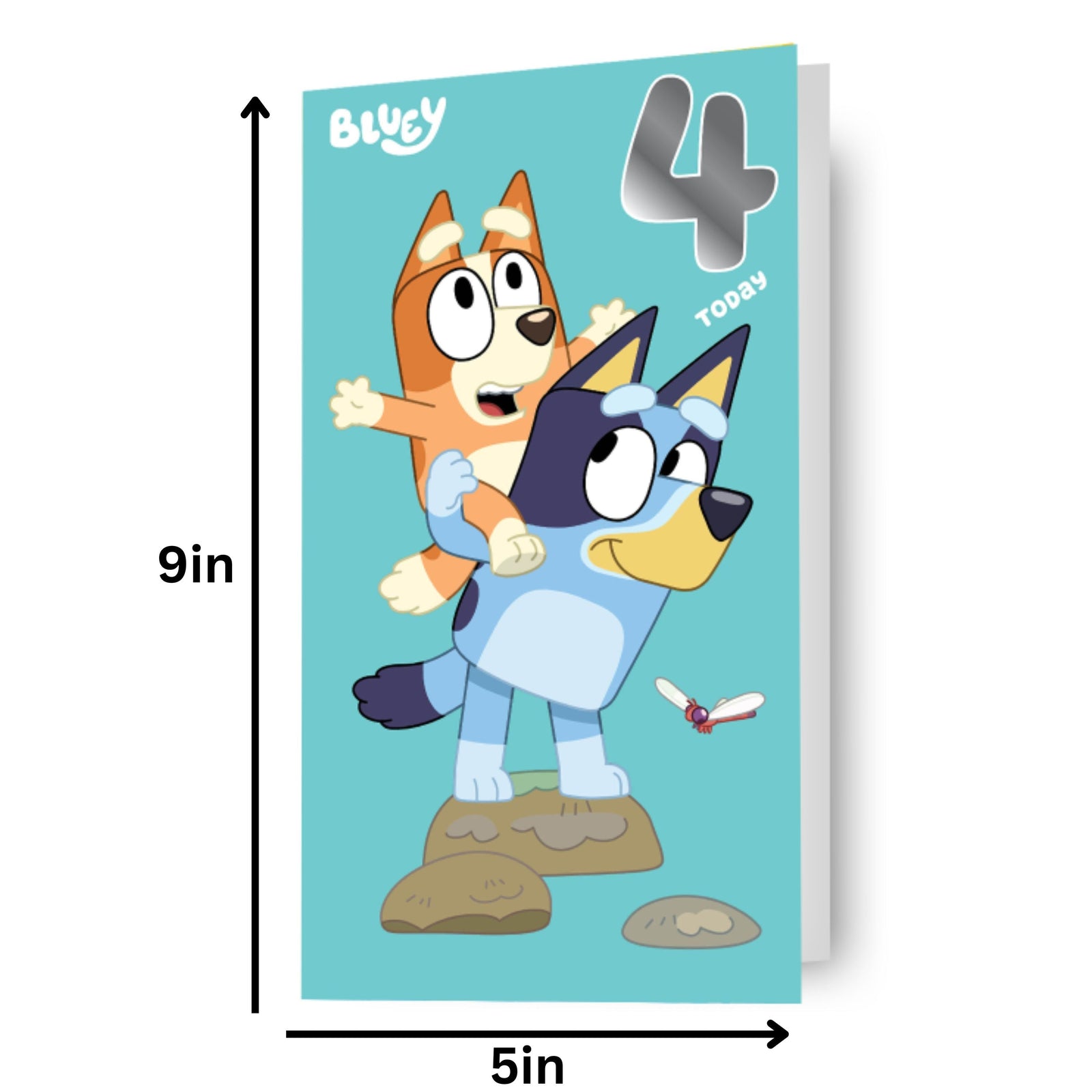 Age 4 Birthday Card Official Product
