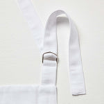 Plain White Cotton Apron