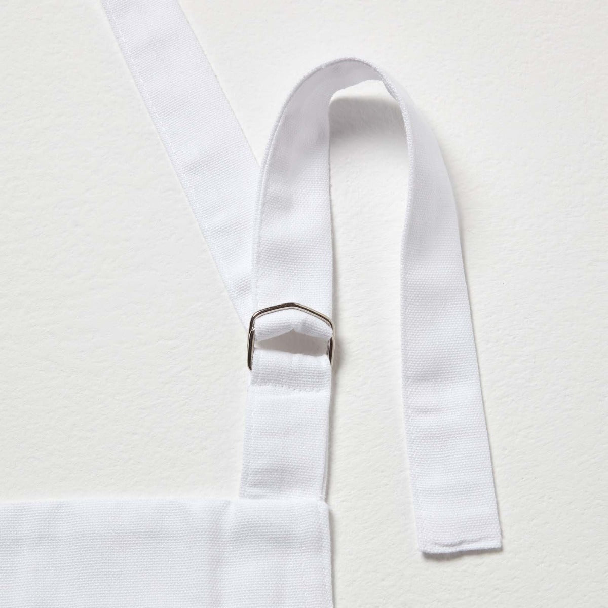 Plain White Cotton Apron