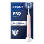 Pro 1 Cross-action Electric Rechargeable Toothbrush With 3 Modes, Pink