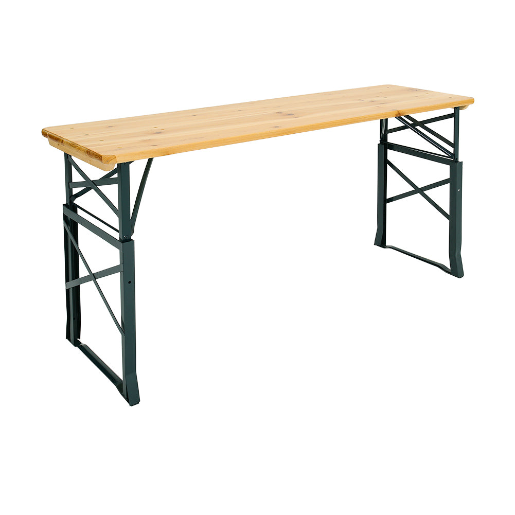 Foldable Wooden Height Adjustable Garden Dining Table