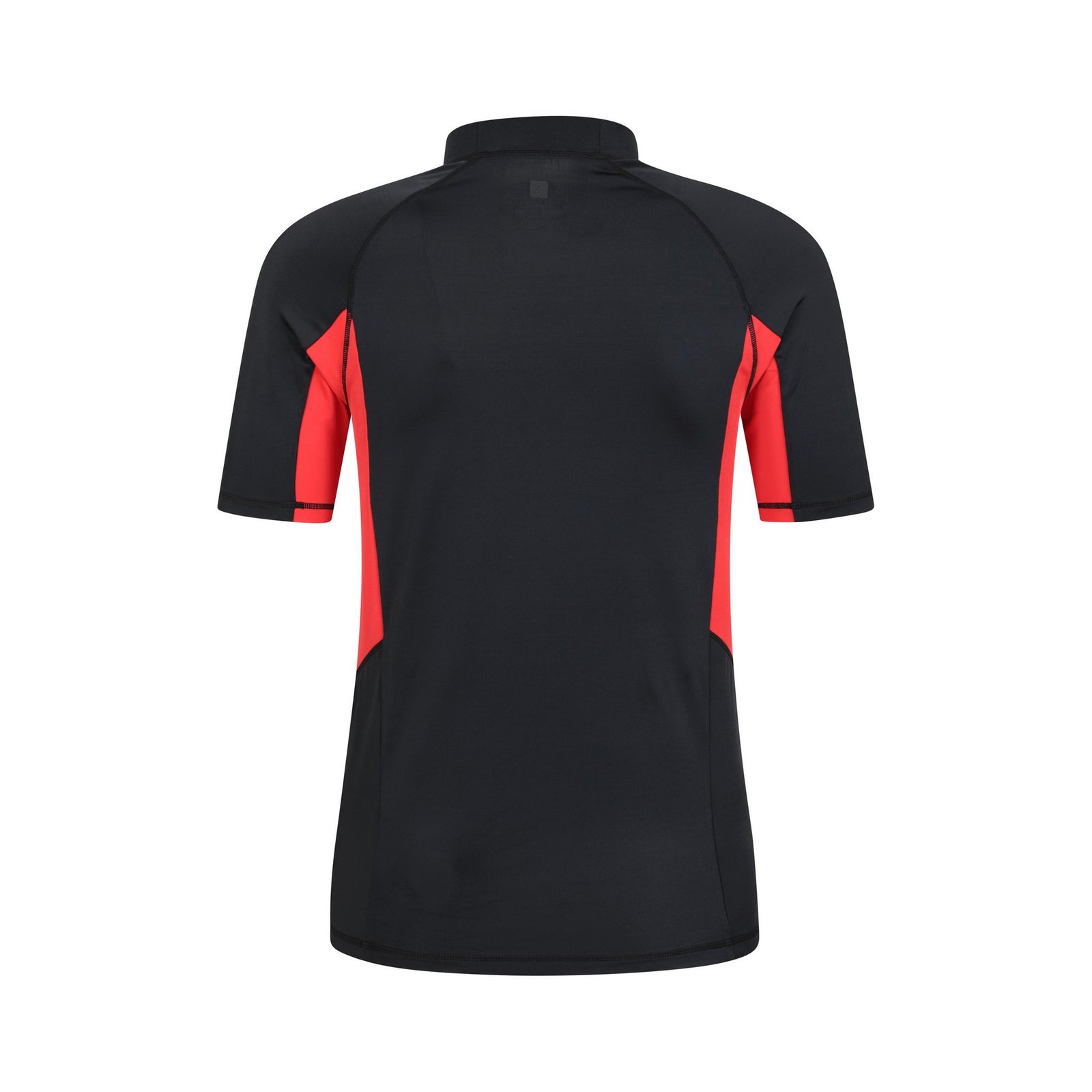 Mens Cove Recycled Polyester Short-sleeved Rash Guard | Large | Black