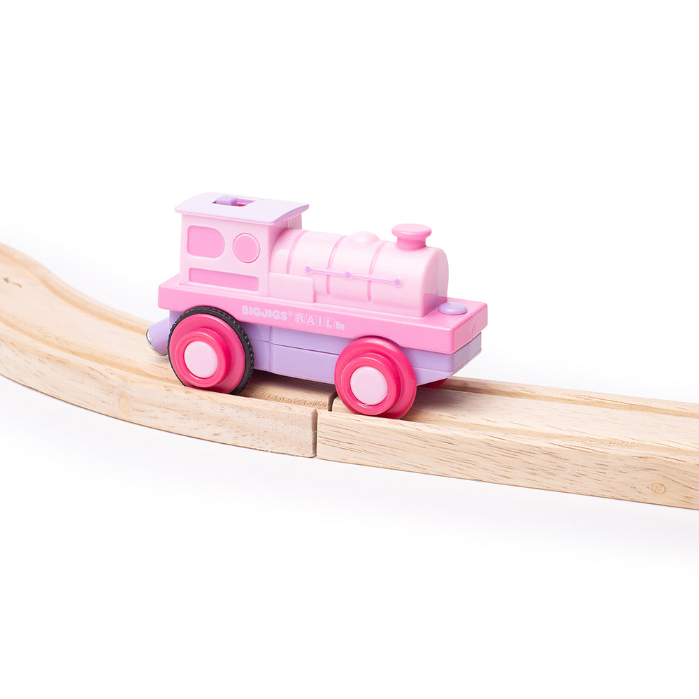 Battery Powered Pink Train Engine