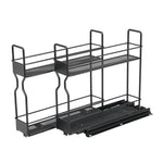 Slide-out Metal Spice Rack For Cabinet