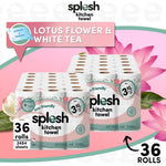 Kitchen Towel Rolls, Spirits Of Terra – 3-ply Ultra Absorbent Xl | Set of 36 | White