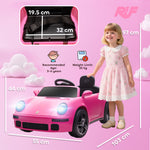 Battery Powered Kids Electric Car With Remote Control | Pink