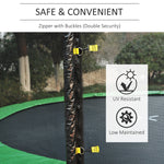 Trampoline Pads, Net, Cover, Ladder - 8/10/12/13/14ft | Black
