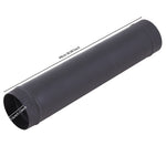 Black Cast Iron Wood Burning Stove Pipe | Large