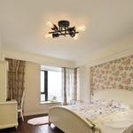 Bath Plus TB+ Modern Sputnik Industrial 4-light E27 Ceiling Lamp