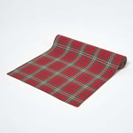 Cotton Christmas Prince Edward Tartan Table Runner