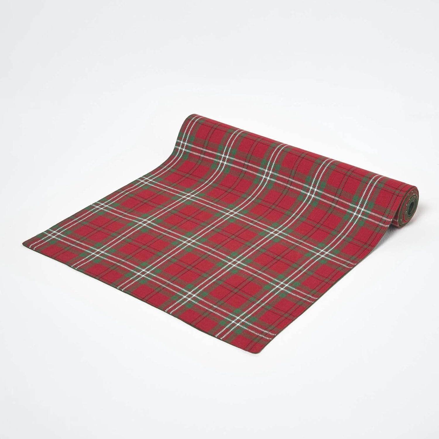 Cotton Christmas Prince Edward Tartan Table Runner