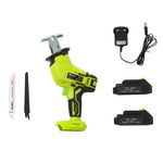 Breeins 21v Cordless Reciprocating Saw Green With 2 Batteries & Case