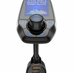 Wirelessmultifunctional Bluetooth Car Fm Transmitter With Dual Usb Port