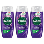 Mineral Therapy Shower Gel Feel Relaxed With Lovender & Waterlily, 225ml, 3pk | 3 | Purple