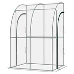 143x118x212cm Walk-in Lean-to Greenhouse