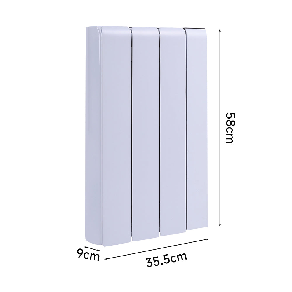 700w Wall-mounted Ceramic Electric Radiator With App Control, Motion Sensor & Timer