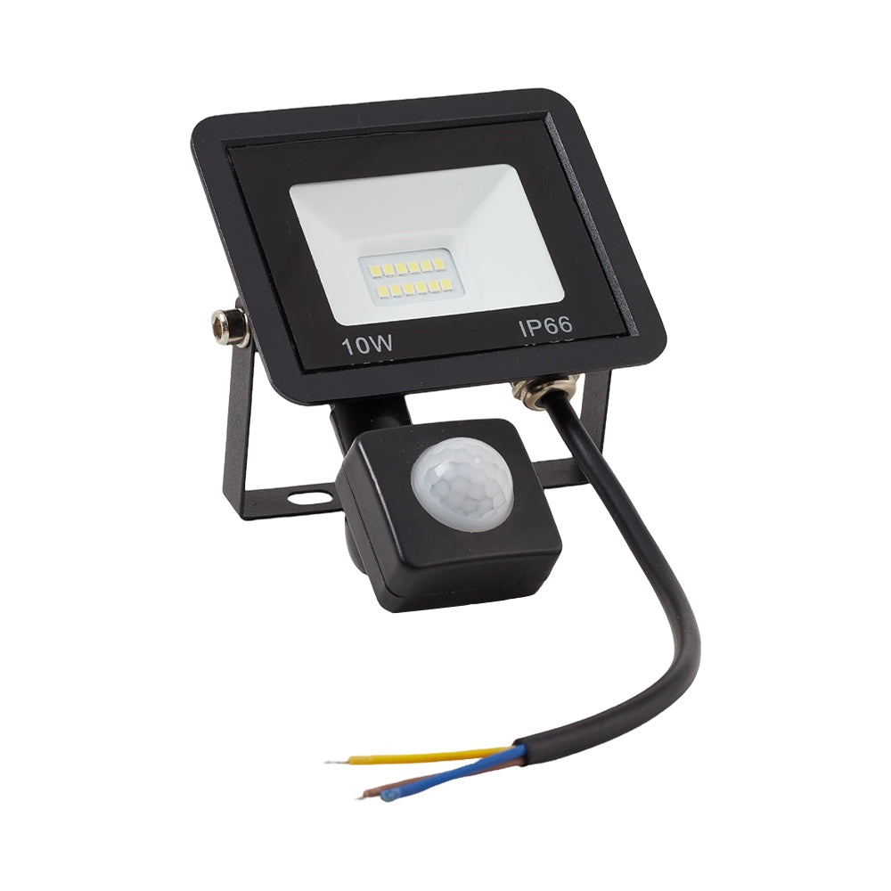 Led Floodlight With Motion Sensor – 180° Detection, Ip66 Waterproof, Adjustable Delay-off Time – Ideal For Outdoor Security Lighting (10w/30w) | Small