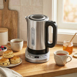 Electric Kettle, 1.7l Fast Boil, 3kw Water Kettle With Strix Thermost | Silver