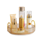 Round Rotating Organizer For Cosmetics And Skincare