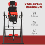Gravity Inversion Table Safety Belt Back Stretcher Machine | Black