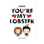 Personalised 'you're My Lobster' Birthday Card Official Product