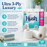 Freedom Rhino Kitchen Paper 24 Rolls + White 3-ply Toilet Tissues 18 Rolls