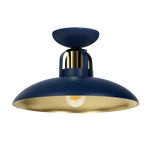 Ceiling Lamp Felix 1xe27 | Navy Blue