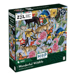 The House of Puzzles ZSL Wonderful Wildlife 1000 Piece Jigsaw Puzzle