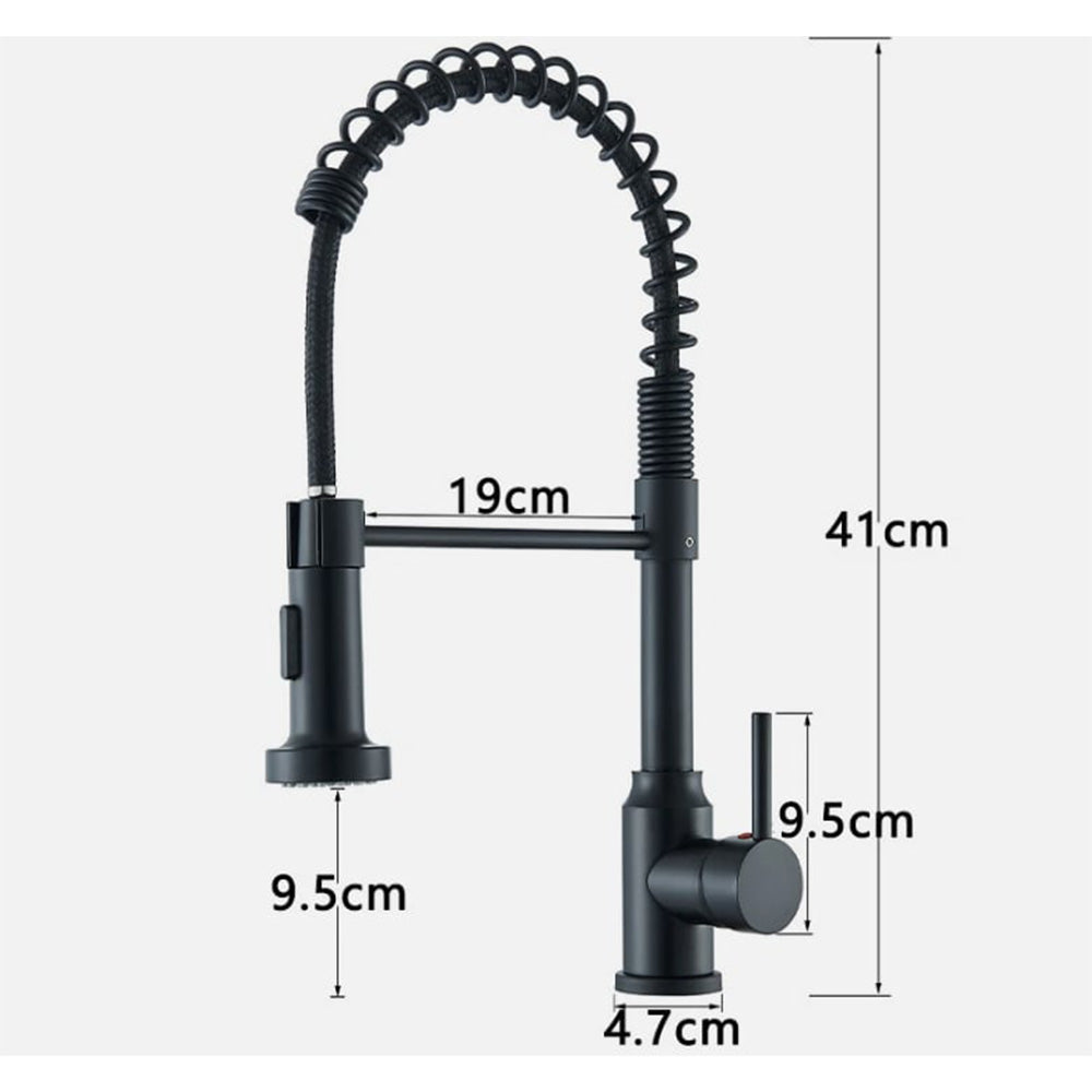 Bath Plus TB+ Kitchen Tap Single Lever Mixer With Pull-down Sprayer