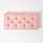 Cotton 2 Seater Booster Cushion | 50cm x 100cm | Pink