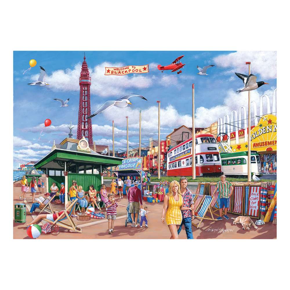 Blackpool - Big 500 Piece Jigsaw Puzzle