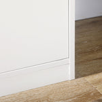 Freestanding Bathroom Cabinet With 4 Drawers Door Cupboard | One Size | White
