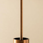 Toilet Brush, Free-standing, Brushed Black Pvd, Architect S+ Collection