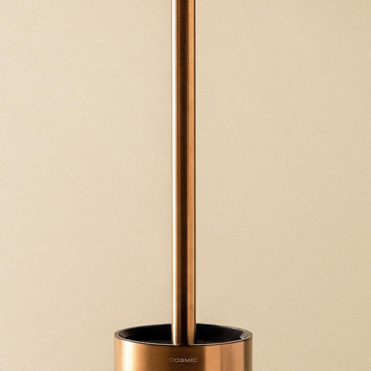 Toilet Brush, Free-standing, Brushed Black Pvd, Architect S+ Collection