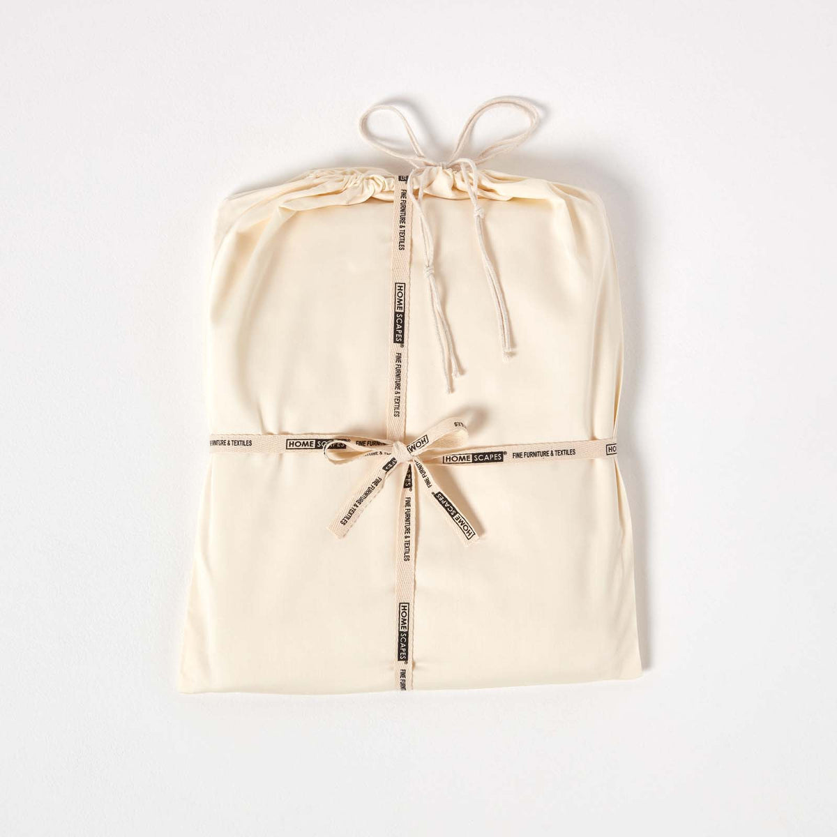 Organic Cotton Duvet Cover Set 400 Tc | Super King | Cream
