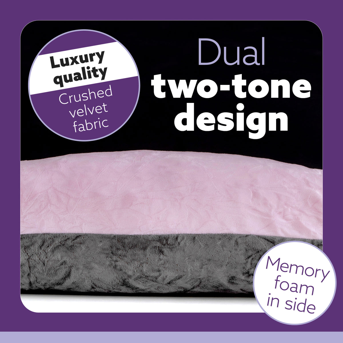 U Shaped Pregnancy Pillow, 135x75x20cm Shredded Memory Foam Full Body Maternity Cushion For Sleeping | U Shape | Pink