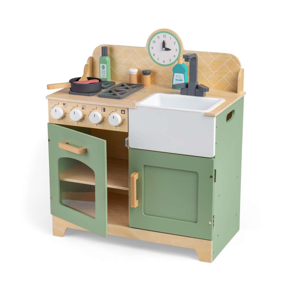 Tidlo Olive Grove Wooden Play Kitchen