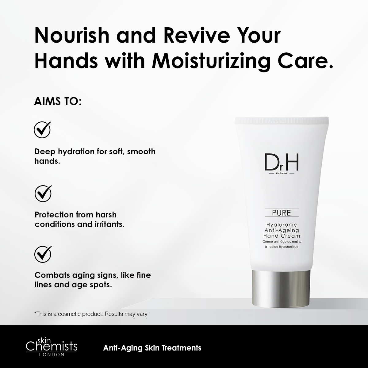 Hyaluronic Acid Anti-ageing Hand Cream 50ml