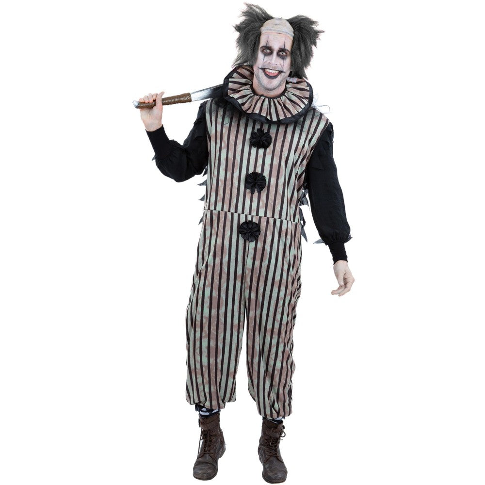 Dark Vintage Clown Costume | Large