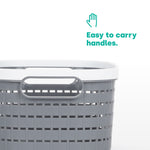8l Ulana Woven Basket - Grey