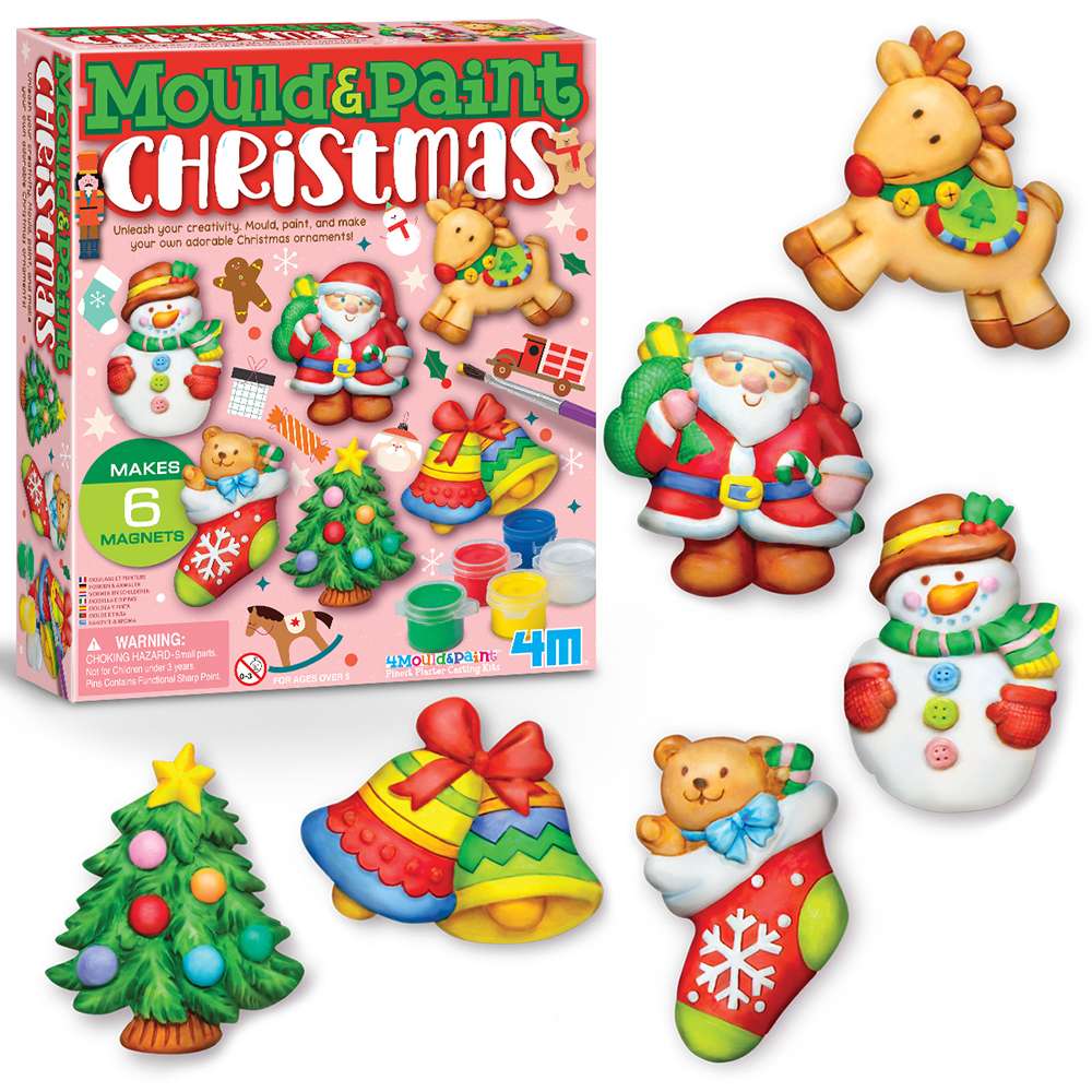 4M Mould & Paint Christmas