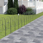 Breeins 20pcs Decorative Garden Fence Panels