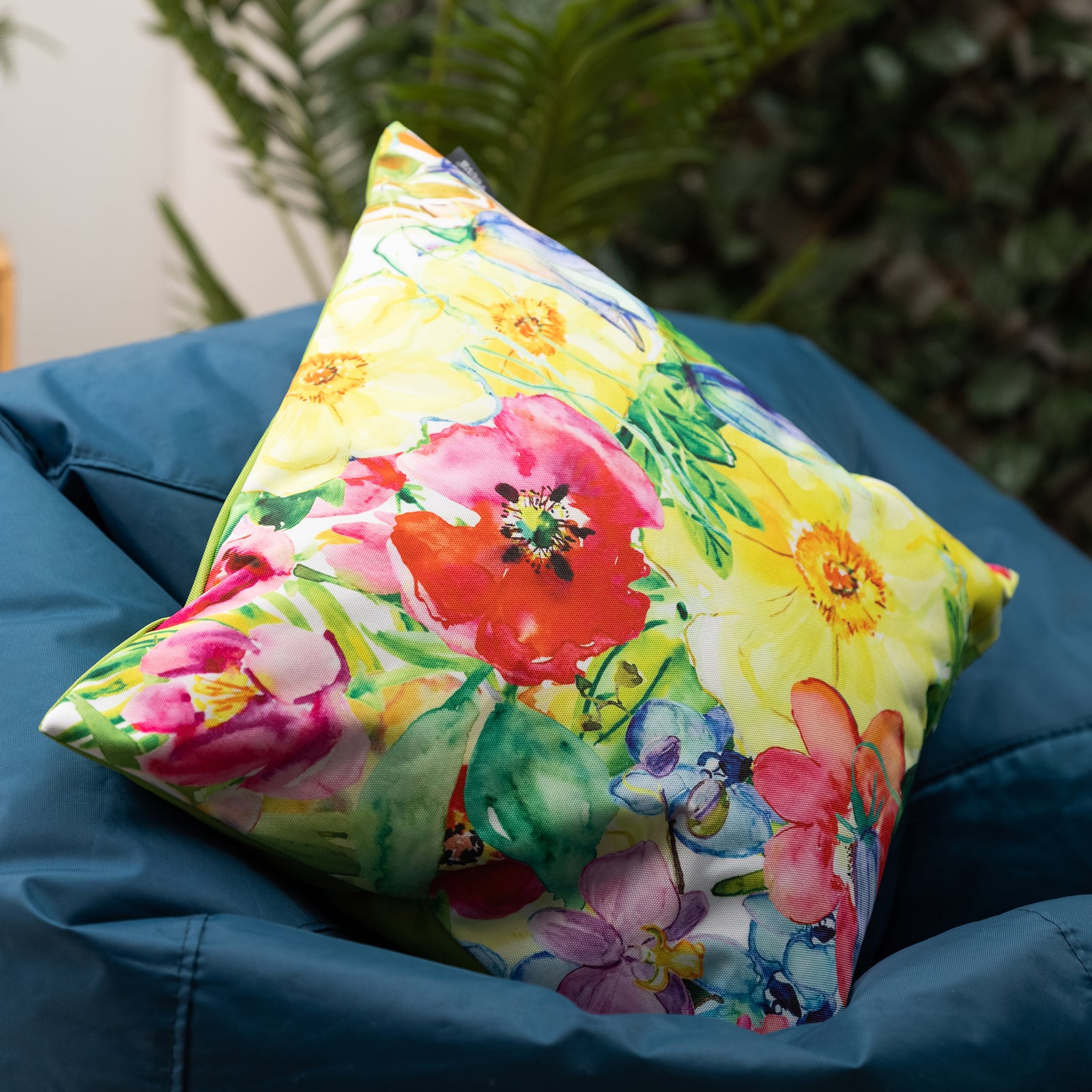 Fruit Print Outdoor Cushion