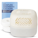 Airsip 500ml Refillable Dehumidifier With Calcium Chloride Refill | White