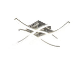 Bath Plus TB+ Modern 4-light Led Wave Ceiling Light